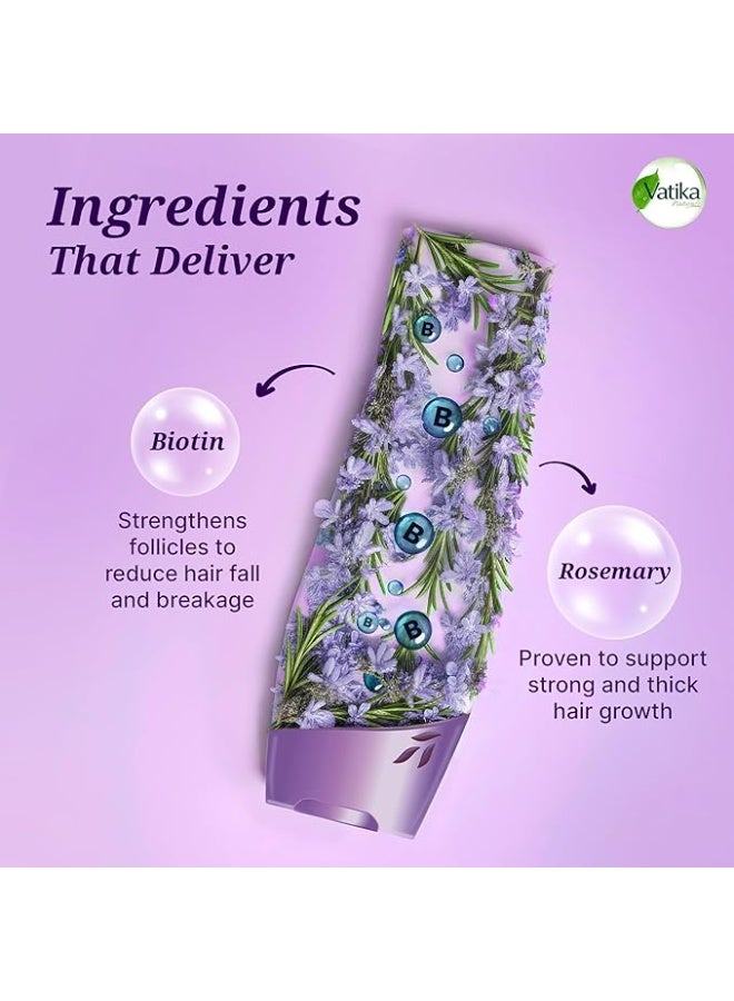 Dabur Vatika Hair Strengthening Conditioner with Rosemary 400ml - Image 3